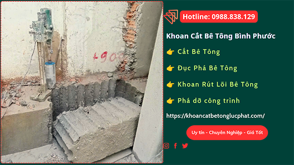 Dịch vụ khoan cắt bê tông